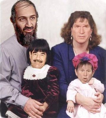 la famille de bladen et bush